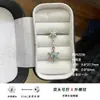 Acero Inoxidable 316L Moda y Exquisito Colgante de Copo de Nieve Doble Tricolor, Arete para Cartílago Auricular con Diseño Colorido, Joyería para Oreja Dulce y Fresca