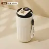 Taza de Café Sensible a la Temperatura Acero Inoxidable 316 Taza Aislada Alto Valor Estético Taza de Agua de Doble Capa para Hombres y Mujeres Taza de Viaje Portátil Regalo