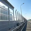 Barreira acústica de ponte e rodovia, tela à prova de som de fibra de vidro para viaduto de rodovia, barreira absorvente de som redutora de ruído