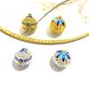 Pingente Sachê Cloisonne Cor Pingente Cobre Vazado Abrível Pingente Bola Sachê Pingente Pílulas Sino Palaciano Acessórios de Joalheria Antiga