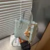 Bolso de Hombro de Lunares para Mujer 2026 Nuevo Estilo Bolso de Axila Nicho de Alto Valor Bolso de Mano Elegante Estilo Dulce Simple para Mujer