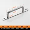 Manija Montada en Superficie de Acero Inoxidable 304 Engrosada Manija Moderna Simple para Puerta Corredera de Balcón Manija para Puerta de Madera Puerta Principal Manija de Empuje-Tiro