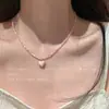 Múltiples Colores~Collar de Corazón con Cuentas de Colores Caramelo, Cadena para Clavícula de Niña Linda, Cadena para el Cuello Nuevo Estilo Verano 2026