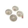 Directamente del fabricante: Collar con Colgante de Ágata Blanca Calcedonia Tipo Hielo, Hebilla de Paz Buda Guanyin Maitreya, Amuleto con Forma de Hoja al por Mayor