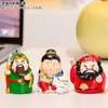 Estatua Guardiana del Zodiaco Chino, Zhong Kui Dios de la Riqueza, Decoración de Escritorio de Bodhisattva, Lindo Guan Yu Adorno de Escritorio Cultural y Creativo
