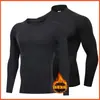 Fábrica de Origen Shenma Ropa de Secado Rápido con Forro Polar Ropa Interior Térmica Ajustada Base Ropa Deportiva para Esquí al Aire Libre Fitness