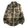 DropshippingNovo ProdutoJovem Estilo Hong Kong Jaqueta Degradê Manga Longa Camisa Casaco 6206
