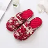 Nuevas Zapatillas de Algodón Cubiertas de Tela para Otoño e Invierno para Uso en Casa, Zapatillas Silenciosas de Interior para Hombres y Mujeres, Zapatillas de Pareja al por Mayor