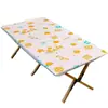 Mantel de camping desechable, mantel de picnic impermeable y a prueba de aceite para exteriores, mantel con banda elástica engrosada