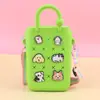 Fabricante de Bolsas de Silicona, Monedero de Pared que Cambia de Color, Bolso Cruzado para Niños, Bolso para Teléfono Móvil al por Mayor, Bolso de Mano para Mujer, Bolsa de Almacenamiento para Playa