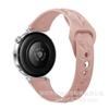 Pulseira de Silicone Cristal de Gelo para Cintura Pequena Adequada para Huawei Gt6/5/4 18mm Apple S10 S11 Pulseira com Fivela Invertida