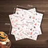 Papel de Carta con Alfabeto Inglés, Papel Estilo Periódico, Papel para Hamburguesas, Papel a Prueba de Aceite, Papel Absorbente de Grasa, Papel para Pizza, Papel Recubierto, Papel Resistente a la Grasa
