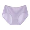 Roupa íntima de cintura alta feminina algodão algodão virilha antibacteriana tamanho plus size gordinha mm200 kg barriga quadril shorts triângulo