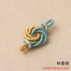 Hilo Dorado Nudo de Mandala Accesorios Hechos a Mano Pulsera Trenzada DIY Colgante de Mano Joyería Cuerda Decorativa Nudo Bobina Venta al por Mayor