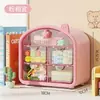 Caja de Almacenamiento Multifuncional Tipo Cajón de Escritorio Dormitorio de Estudiantes Cosméticos y Papelería Caja Organizadora de Gran Capacidad Caja a Prueba de Polvo
