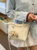 Bolso de Mano con Adorno de Encaje de Verano 2026 Transfronterizo para Mujer, Bolso de Hombro y Cruzado Elegante y Texturizado para el Día a Día