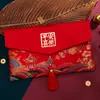 Envelope Vermelho de Ano Novo, Envelope Vermelho de Alto Padrão com Peixe Koi de Dez Mil Yuan, Novo Envelope Vermelho de 2026, Saco da Sorte de Ano Novo para Idosos