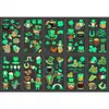 En Stock Varios Tipos de Pegatinas de Tatuaje Impermeables que Brillan en la Oscuridad para Fiestas Navideñas, Pegatinas de Tatuaje Creativas Fluorescentes para Niños para Festivales de Música Electrónica, Diseños Fluorescentes de Animales