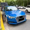 Adecuado para Audi A3 8V versión estándar de modelo tardío 2017-2020 labio delantero, spoiler delantero, kit de carrocería pequeño, modificación transfronteriza