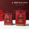 Caja de Dulces para Boda 2026 con Acabado de Lujo, Bolsa de Dulces Estilo Ins, Recuerdo de Boda, Detalle de Agradecimiento, Caja de Empaque para Dulces