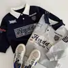 Sudadera Mabao para Niños 2026 Nueva Colección Primavera y Otoño, Suéter con Cuello Polo para Niños, Atuendo de Otoño Elegante y Versátil para Niños