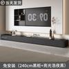 Mueble de TV de Piso Sala de Estar Hogar 2025 Nuevo Apartamento Pequeño Lujo Ligero Mesa de Centro Combinación Mueble de TV