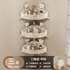 Prateleira de Armazenamento para Banheiro com Ventosa Cesta Triângulo Prateleira de Armazenamento para Banheiro e Vaso Sanitário Sem Furos Canto Porta Shampoo para Banho