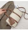 Bolso Boston Retro de Mano Bolso Cruzado de Cuero Granulado para Mujer 2025 Nuevo Bolso Almohada de Color Contrastante de Nicho de Gama Alta