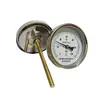 En Stock WSS-401 Termómetro Bimetálico con Funda de Cobre Precisión 1.5 Termómetro Industrial para Calderas HVAC Dedicado