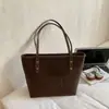 Bolsa Tote Grande de Estilo Coreano para Mujer, Moderna Bolso de Hombro Retro Nuevo 2025, Billetera Pequeña de Lujo con un Toque de Alta Gama