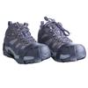 Cliente de montaña externo antideslizante garra de hielo de goma cubierta de zapato antideslizante pesca en hielo caminata sobre hielo garra de hielo de 10 dientes antiestiramiento