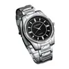 2025 Lançamento Transfronteiriço Novo Relógio Casual Masculino com Pulseira de Aço Decorado com Diamantes Esportivo Quartzo Itens de Performance Venda por Atacado