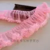 Falda tutú de encaje plisado de malla hecha a mano para manualidades, 15 cm de ancho, falda de pastel plisada, decoración de ropa de muñeca, nuevo