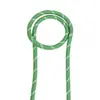 Cuerda Redonda de Poliéster con Patrón de Puntos de Colores de 5 mm Hilada en Núcleo para Tejido Hecho a Mano DIY, Moda Personalizada, Cuerda Decorativa Práctica para Cinturas, Sombreros y Pantalones