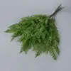 Flores Artificiales Verdes Estilo Bosque para Techo de Salón de Bodas, Vegetación, Fondo de Flores de Seda, Pasillo con Arreglo Floral, Exhibición de Flores