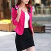 Conjunto Curto de Primavera Jaqueta Feminina Manga Longa Novo Estilo Feminino Estilo Coreano Slim Curto Estilo Pequeno Fragrante Jaqueta