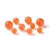 Cuentas Redondas de Ágata Roja del Sur, Cuentas Redondas Rojas Brillantes, Material de Cuentas para Pulsera Collar, Accesorios para Joyería al por Mayor