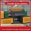 Triturador de lixo grande de duplo eixo triturador de sucata eletrodomésticos antigos triturador de cisalhamento equipamento de tratamento de resíduos de lixo
