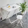 Mesa dobrável simples, modelo novo para refeições em casas pequenas, mesa portátil para uso externo para montar barracas, mesa quadrada comercial
