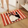 Tapete de Banheiro 2026 Novo Estilo Banheiro Antiderrapante Absorção de Água Secagem Rápida Tapete para Pés Espessado Resistente a Manchas Tapete de Caxemira Banheiro
