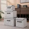 Cajas de almacenamiento de tela plegables para uso doméstico, que incluyen cajas de almacenamiento de ropa, cestas, organizadores de armario y cajas de almacenamiento de juguetes, disponibles para venta al por mayor