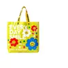 Bolsa Tote Tecida com Logo Personalizado Transfronteiriça, Bolsa para Eventos em PP Laminado Impermeável Espessado, Bolsa Tote de Grande Capacidade