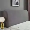 Funda Protectora Antipolvo Moderna y Sencilla para Cabecera de Tela Transfronteriza Nórdica Funda de Cabecera de Cama Totalmente Cerrada Funda Elástica para Cabecera de Cama Universal
