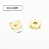 Cierres Magnéticos de Flor de Ciruelo en Stock, Botones de Presión Magnéticos Metálicos Fuertes, Cierres Magnéticos Ocultos para Abrigos y Bolsas, Broches Magnéticos Invisibles