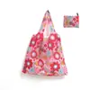 Bolsa de Compras Plegable, Nueva de Gran Capacidad, Bolsa Plegable Ecológica en Stock, Bolsa de Tote de Almacenamiento Plegable Portátil Impresa Creativa