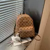 Mochila Nova Moda Primavera 2026, Bolsa Casual com Design de Nicho para Mulheres, Mochila Personalizada Simples e Moderna