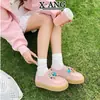 Zapatos de Canguro de Suela Gruesa, Zapatos Birkenstock de Cuero Genuino de Cobertura Total para Mujer, Nuevo Estilo Primavera y Verano 2026, Mocasines Casuales Transpirables