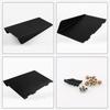 Aletas de Tiburón Spoiler Chasis ABS Accesorios Modificación de Coche Deflector Trasero Combinado Material ABS Parachoques