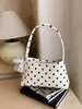 Bolsa Pequena Estampada de Bolinhas da Moda para Mulheres, Nova Bolsa de Ombro com Design de Nicho Transfronteiriço 2026, Bolsa de Mão Casual para o Dia a Dia
