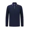 Nova Camiseta Polo de Piquet Intercolor com Lapela, Antibacteriana, Sem Marcas e que Absorve a Umidade, Personalizada para Trabalho com Bordado de Logotipo
